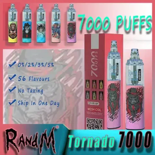 Randm Tornado 7000 Puffs